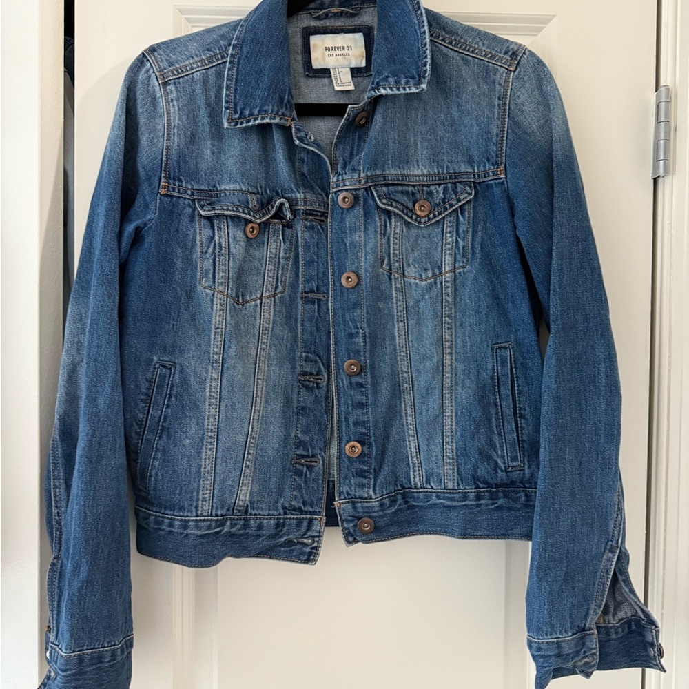 Forever 21 Blue Jean Jacket